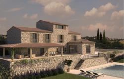 L’Oliveto to be lovingly rebuilt using much of the original stonework to create a luxury 5 bedroom farmhouse complete with large pool, terraces and far reaching views south.