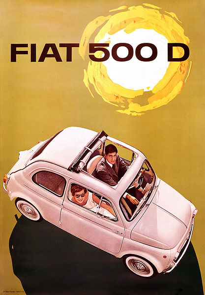 Illustrated Book: Fiat 500 - Cars, Die Geschichte Machten