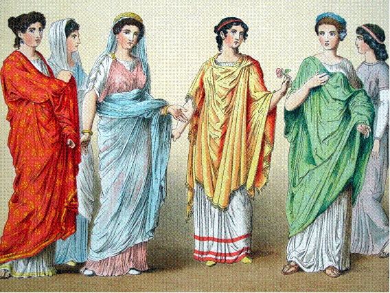 roman womens dress