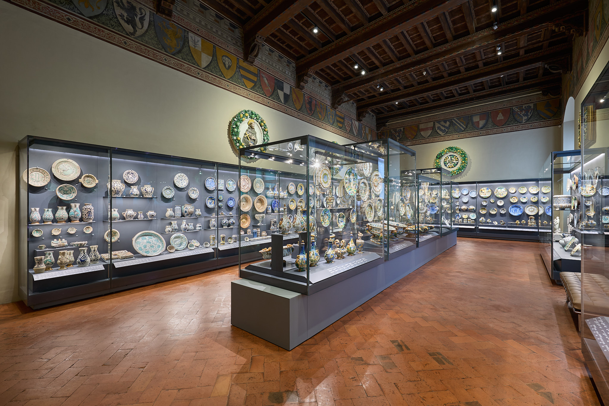 Updated Maiolica Room at the Bargello Museums