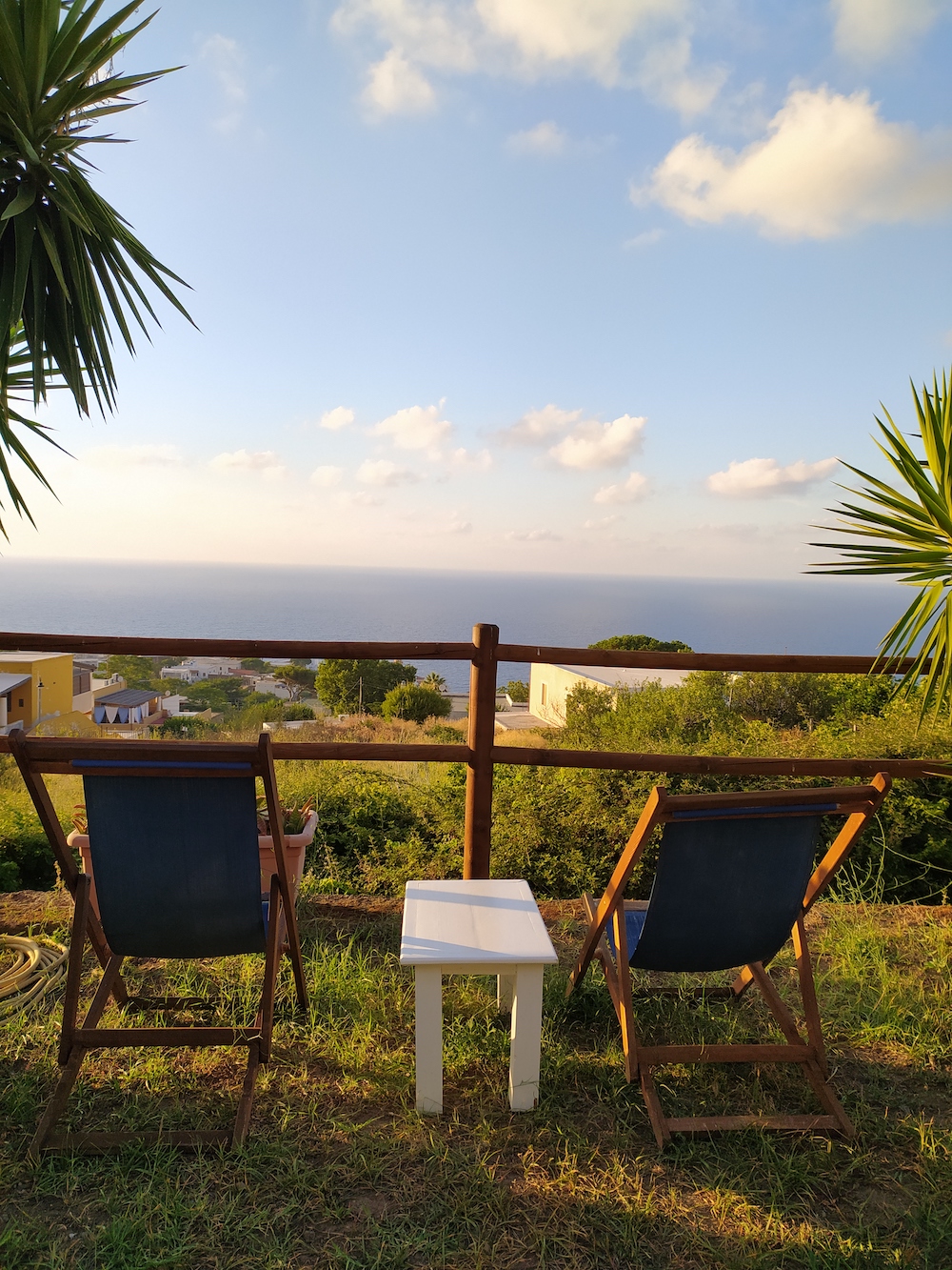 Outdoor relax area