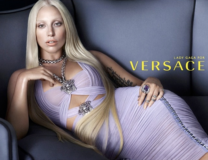 Lady Gaga is the New Face of Versace