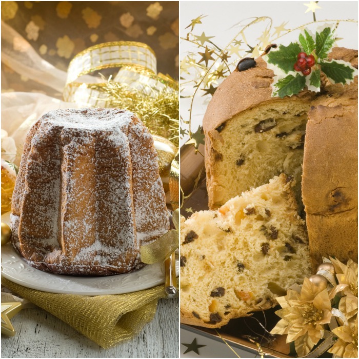 14 Oct The traditional italian Christmas cakes: Panettone and Pandoro
