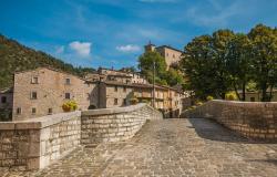 The medieval village of Piobbico in Le Marche