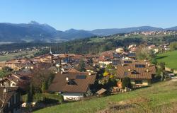 Mountain village in Trentino