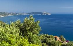 The coast near Pisciotta in Cilento 