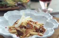 Fig and Prosciutto Penne - photo courtesy of Francine Segan