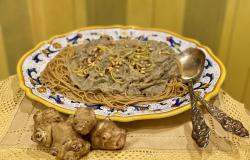 Pasta with Jerusalem Artichokes 