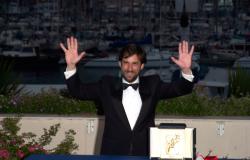 A younger Moretti at Cannes in 2001