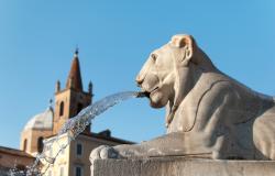 Lion fountain