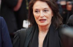 The actress Anouk Aimée 
