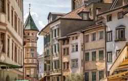 View toward Piazza delle Erbe, Bolzano