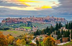 Umbria skyline over Orvieto