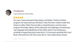 Stephanie's Book Review - Italian You