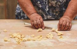 A woman making orecchiette in Bari / Photo: Michele Ursi via Shutterstock