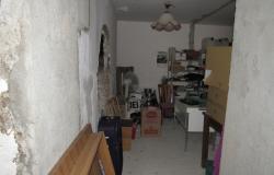 Partly renovated, habitable, 2 bedroom, stone house in the old part of town with terrace and courtyard. 8