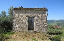 Stone, detached cottage with 1800sqm of land and amazing mountain views with building rights. 4