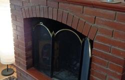 Open fireplace