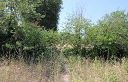 900sqm building plot, flat land, for a Villa of 200sqm with some fruit trees, sea and village views, 200 meters from the center, 8km to the beach  5