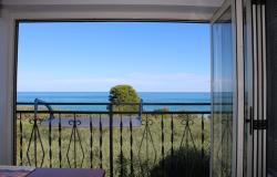 500 meters to beach, detached house with separate apartment, finished, garden, garage, beautiful sea views  0