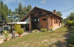 Villa with Garden and Views onto the Town of Alba and the Alps / ALB008