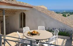 Roof terrace view to the Adriatic Sea