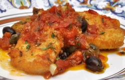 Sicilian style salt cod