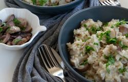 Risotto with porcini mushrooms