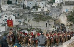 Ben Hur filming in Matera