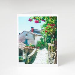 Greeting Card - Italian Village, Sorana, Tuscany