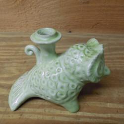 Bonechi Imports Tuscan ND Dolfi Owl Candlestick2