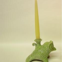 Bonechi Imports Tuscan ND Dolfi Owl Candlestick1