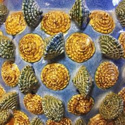 Bonechi Imports Tuscan ND Dolfi Large Cachepot Planter with Seashells 3