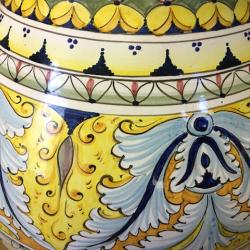 Bonechi Imports Tuscan Rampini Ceramics Large 1-Handled Decorative Orcio gallery detail 2