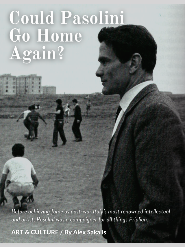 pasolini the friulian