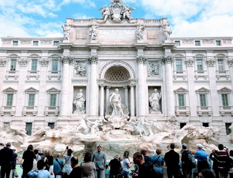 trevi fountain Rome