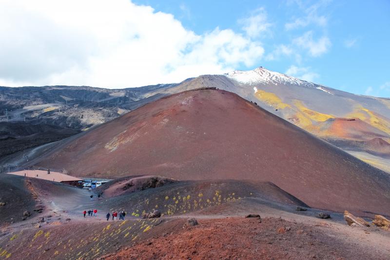 Hiking on Mount Etna 