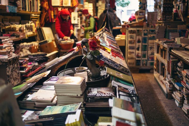 Bookstore in Venice