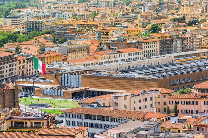 Main Florence railways station- Firenze Santa Maria Novella