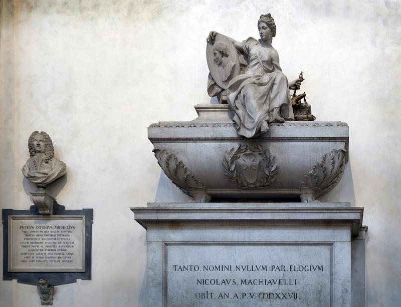 niccolo macchiavelli tomb 