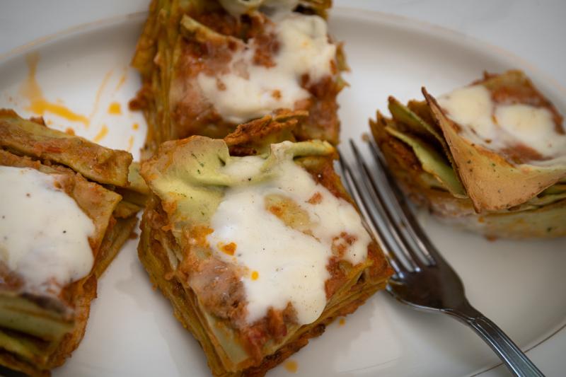 Lasagne verdi alla bolognese