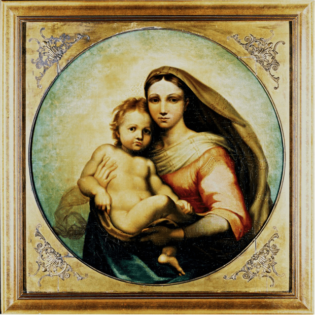 The de Brecy Tondo - portrait of Madonna and Child
