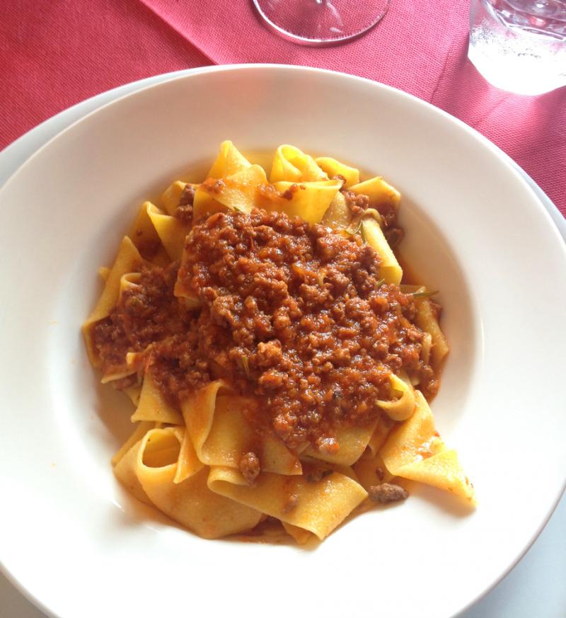 pappardelle with ragu