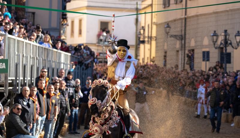 Su Componidori at Sa Sartiglia di Oristano