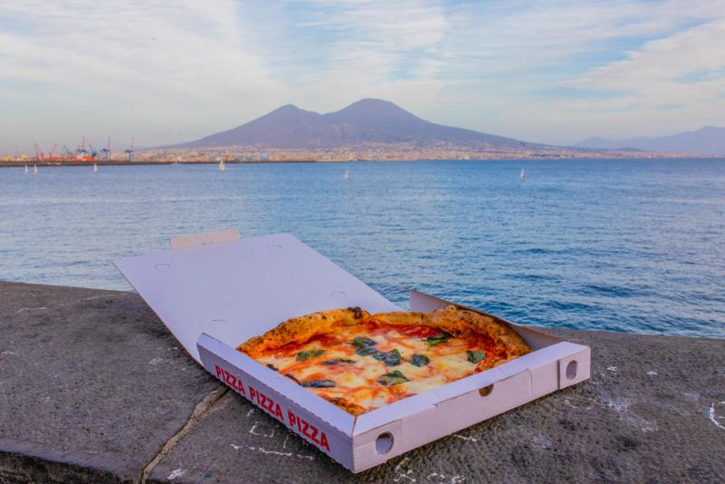 pizza margherita in Naples