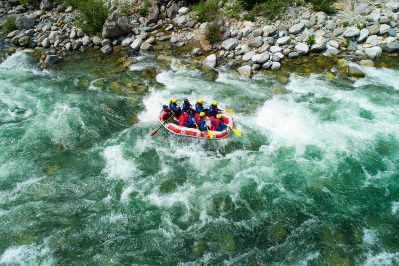 whitewater rafting