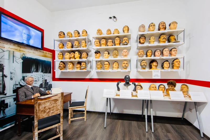 The laboratory of the Wax Museum of Rome