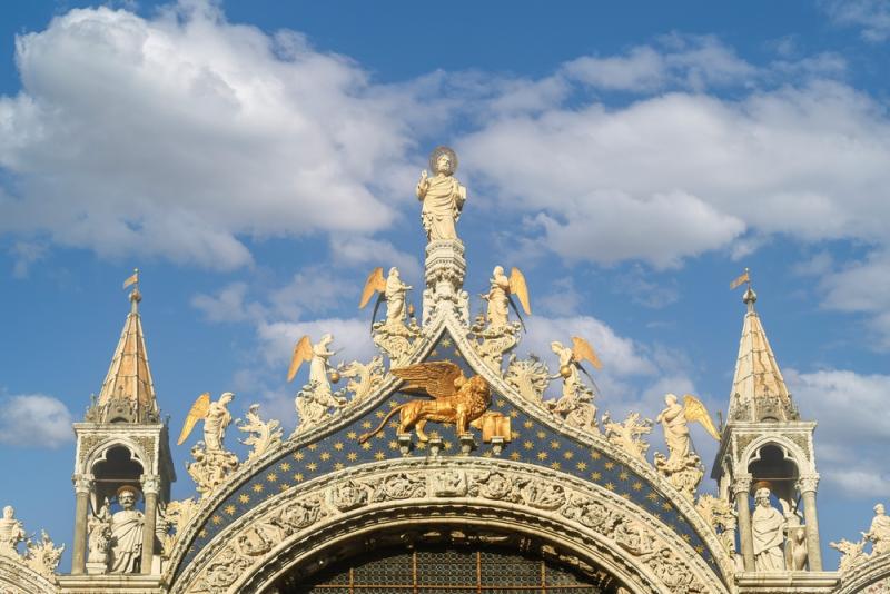 San Marco golden lion