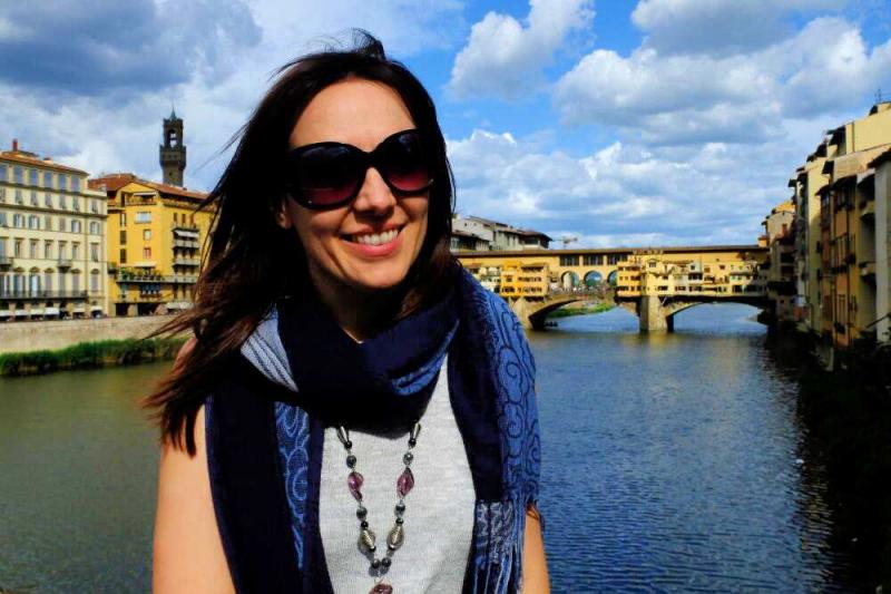 Aisling Sullivan in Florence