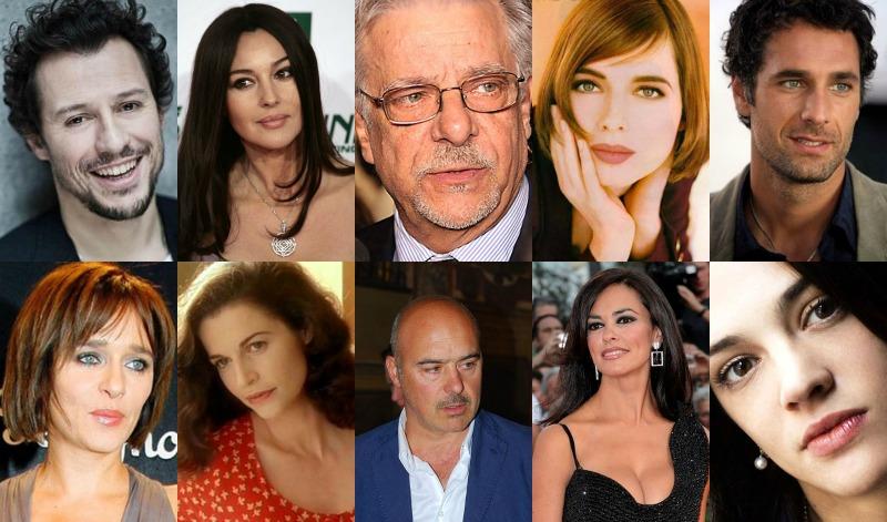 Top Ten Italian Actors And Actresses Of The Present ITALY Magazine   Collage 